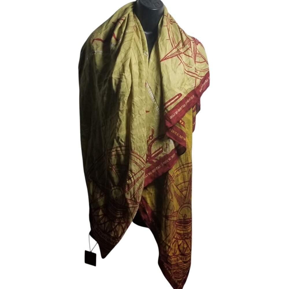 NWOT Nina Rahelle Collection by Alain Fagnidi Walk by F8ith Scarf